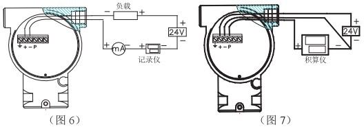 高溫型靶式流量計接線圖